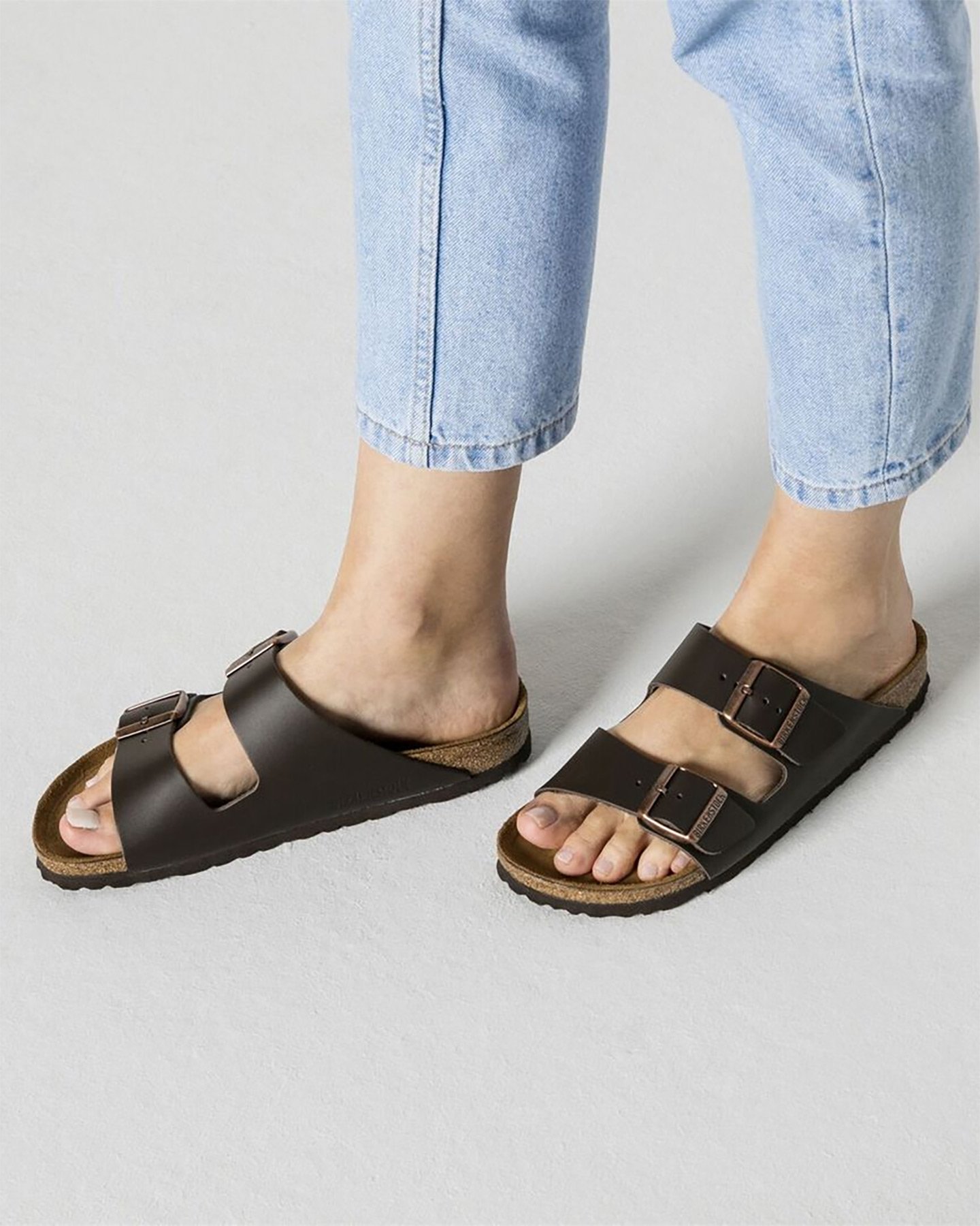 Sandali BIRKENSTOCK ARIZONA M - Marrone - 5 | Cisalfa Sport